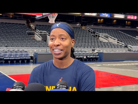 Shey Peddy reacts to signing 7-day hardship contract with Indiana Fever