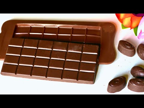 Easy Homemade Milk Chocolate Recipe |  how to make milk chocolate at home
