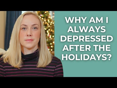 Why do I feel depressed or sad after the holidays?