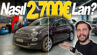 İhale'den Aldığım Fiat 500 Beni ŞOK Etti! (2. El Araba Almak Mantıklı 