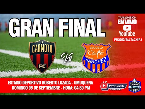 CARMOTO FC vs ESCUELA SÁNCHEZ F. C. | FÚTBOL UMUQUENA | Transmisión EN VIVO 🔴 PRODIGITAL TÁCHIRA