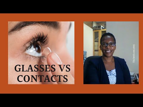 GLASSES VS CONTACT LENSES