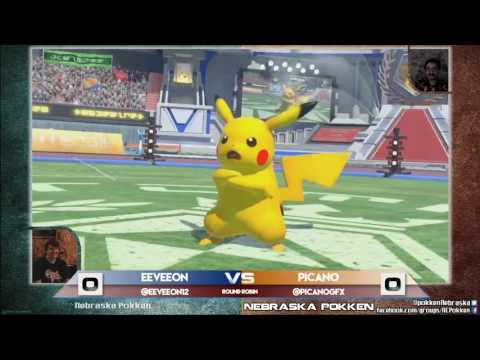 7 Eeveeon vs Picano - Pokken at Underground - 7/18/17
