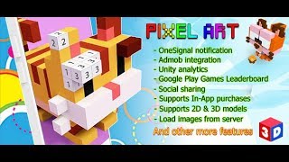 Pixel Art – Number Coloring 3D + 2D + Full Monetization Features video preview