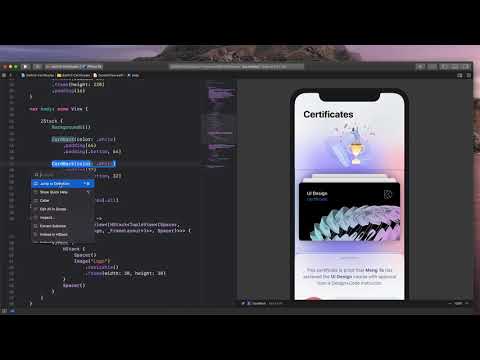Creating SwiftUI Components