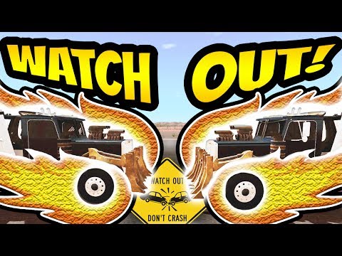 Thumbnail for DON'T CRASH!!! WAR RIGS ON FIRE!!!! -BeamNG.DRIVE