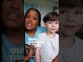 Black Mom White Kids Shorts