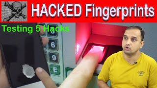 How to Copy Fingerprints and Unlock Phone? Out of 5 only 1 works ...