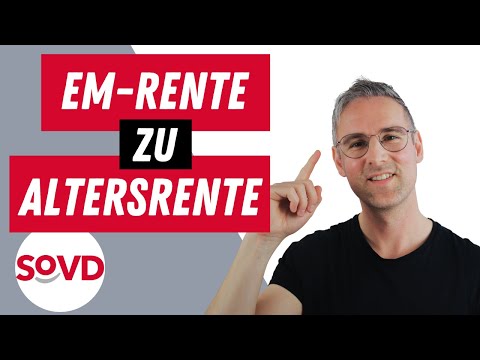 Change from incapacity for work (EM pension) to (early) old-age pension