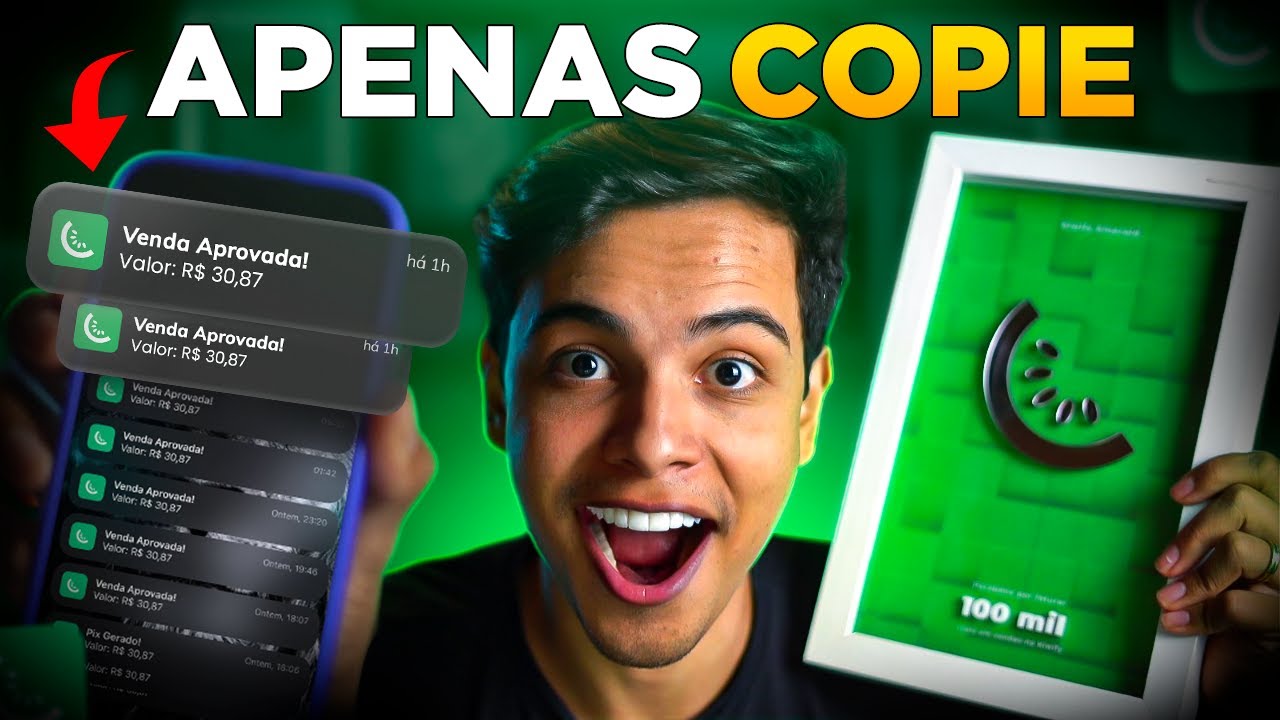 KIWIFY: COMO FAZER A PRIMEIRA VENDA EM 18 MINUTOS COPIANDO E COLANDO DE GRAÇA (Dinheiro online)