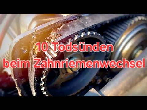 10 deadly sins when changing timing belts Timing belts Common mistakes Mistakes