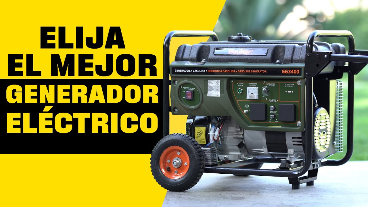 Qué generador eléctrico debo comprar I Lo Mejor