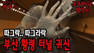 【괴담프로젝트 쌈무이】 부산 황령터널 귀신, 따그락.. 따그라락ㅣ쌈쌈이ㅣ공포라디오ㅣ무서운이야기ㅣ괴담ㅣ시청자제보ㅣ공포썰ㅣ소름