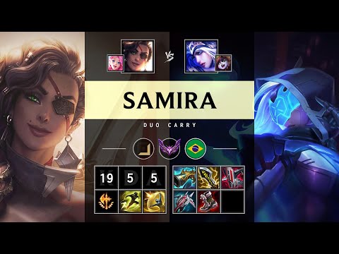 Samira ADC vs Ashe - BR Master Patch 25.07