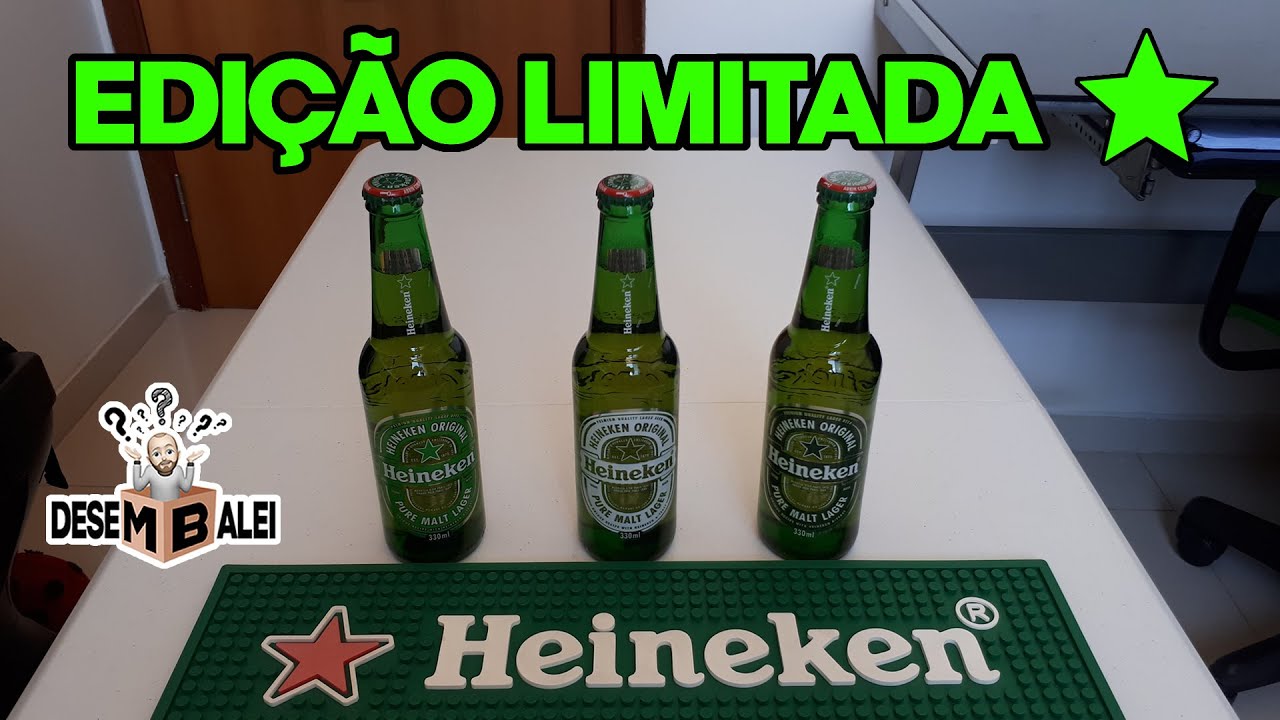 HEINEKEN NOVOS RÓTULOS EDIÇÃO LIMITADA