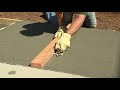 How To Pour Finish Concrete Hi Resolution
