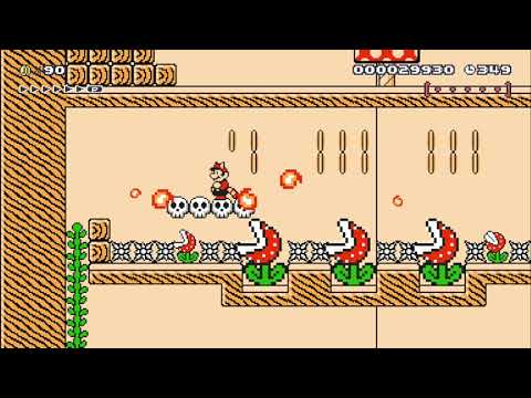 Climb the Tower of Trials! by Juffy - SUPER MARIO MAKER - NO COMMENTARY 1ay