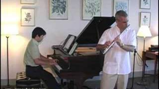 Gary Schocker and Hugh Sung play Franck Sonata - 1st Movement