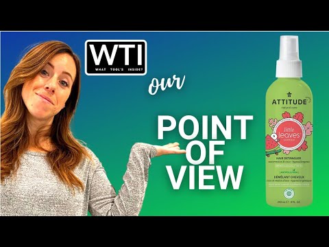 ATTITUDE Natural Hair Detangler Spray - WTI product video review