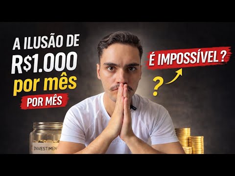 R$1.000 por mês: Por que quase ninguém consegue (e o que fazer no lugar)