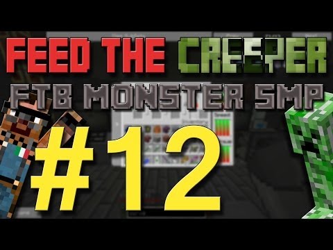 Feed The Creeper, FTB Monster SMP #12 - RotaryCraft Extractor setup