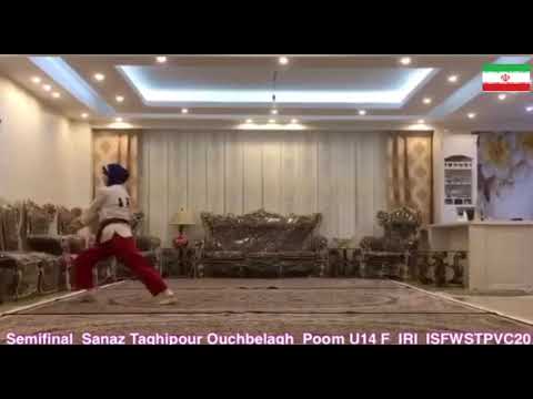 Semi Final- Sanaz Taghipoor-Poom U 14 F – IRI – ISFWSTPVC20