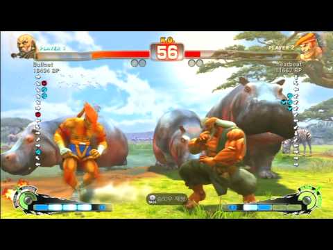 SSF4 Rank Match  Bullcat (GK)  vs  neatbeat (AD)