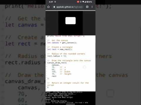 LVGL Scripting with Rhai,  WebAssembly and Rust