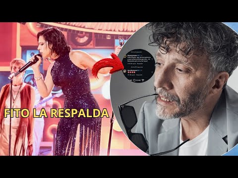💥Fito Páez supports Ángela Aguilar and applauds her performance at the Grammy Academy.