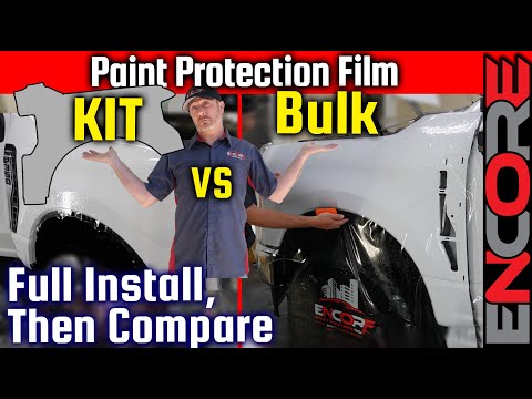Pre-cut Kit vs Bulking - How To Install PPF - Ford F350 Fender