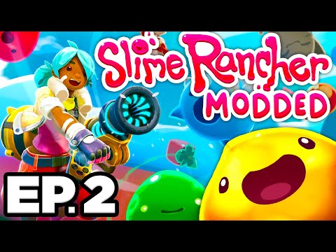 🔎 SHRINKING LARGOS, DOGE & CALICO SLIMES, FEEDING GORDOS, MORE MODS!!! - Slime Rancher Modded Ep.2