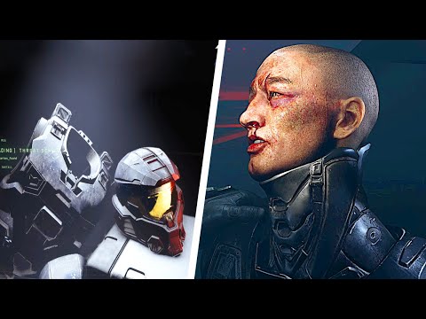 Master Chief Reacts to All Spartans Deaths - Halo Infinite