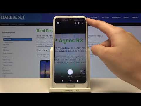 How to Change Photo Size on Sharp Aquos R2 - Set Up Photo Quality