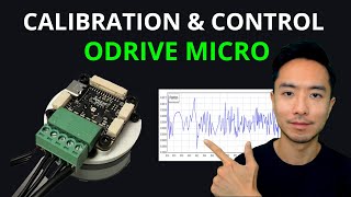 ODrive Micro Calibration, Magnet Mount, & BLDC Motor Control with Integrated Encoder using Web GUI