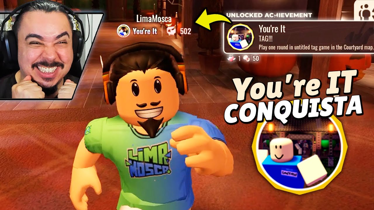 COMO CONSEGUIR A CONQUISTA COLLAB "You're It" EM DOORS!! | DOORS - ROBLOX