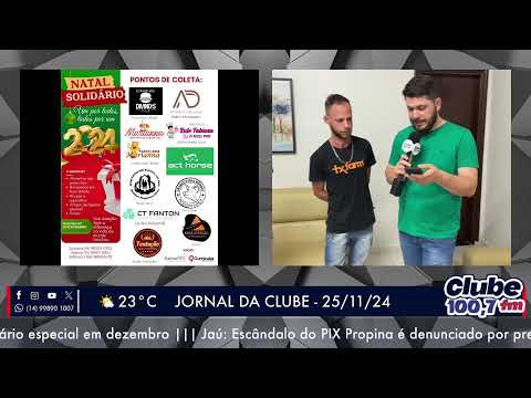 Jornal da Clube - 25/11/24 - Edição da Manhã