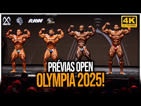 PRÉVIAS OPEN MR.OLYMPIA 2025!! | *confrontos em 4k*