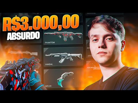 QUANTO CUSTA A CONTA DO GUHRVN NO VALORANT!