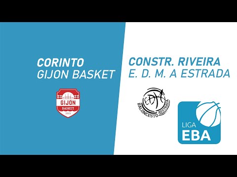 Partido Jornada 12 Liga EBA Corinto Gijon Basket 2015 - Construcciones Riveira E.D.M. A Estrada