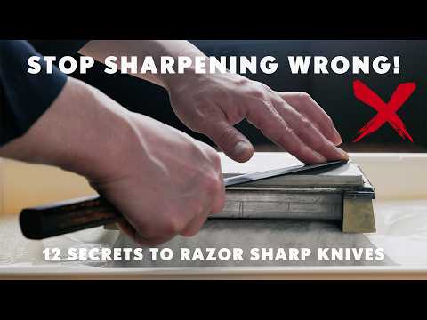 Are You Sharpening Wrong? | 12 Knife Sharpening DOs & DON'Ts!
