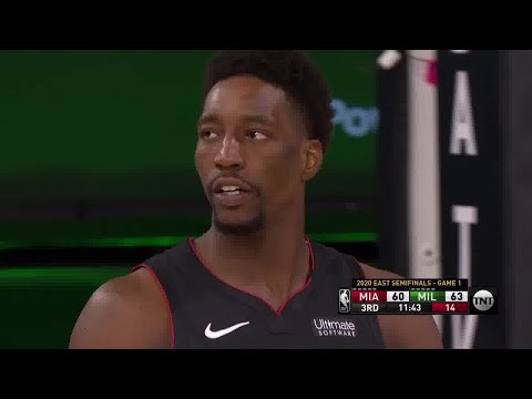 Bam Adebayo Full Play | Heat vs Bucks 2019-20 East Conf Semifinals Game 1 | Smart Highlights