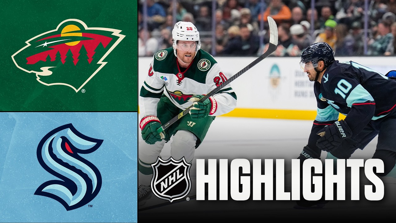 Wild vs. Kraken | NHL Highlights | Oct 24, 2026