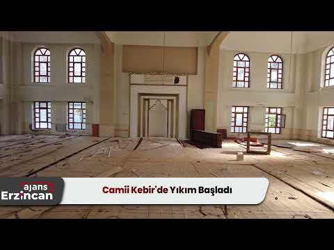 Camii Kebir'de Yıkım Başladı