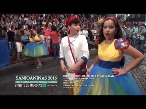 Sanjoaninas 2016  - 2ª Noite de Marchas -  Marcha Infantil do Colégio de Santa Clara