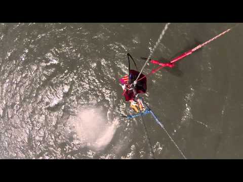 Fluid kiteboarding - Gilion Goveia - 1 minute of fun