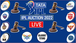 Tata IPL Player Auction Live Streaming | IPL 2022 Mega Auction Live | IPL Player Auction 2022 Live