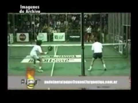 Histórico Semifinal Mundial 1998 Juan Martin Diaz y Alberto Piñon vs Alejandro Sanz y Javier Siro