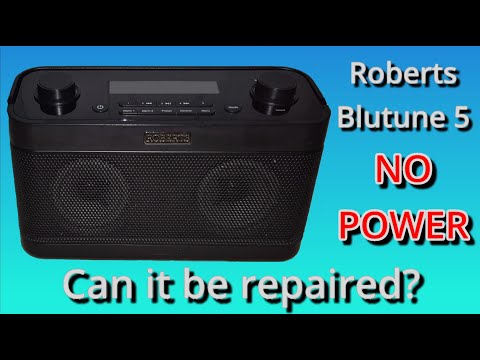 REPAIRING a Roberts Blutune 5 DAB radio with a NO POWER fault - Can I fix this?