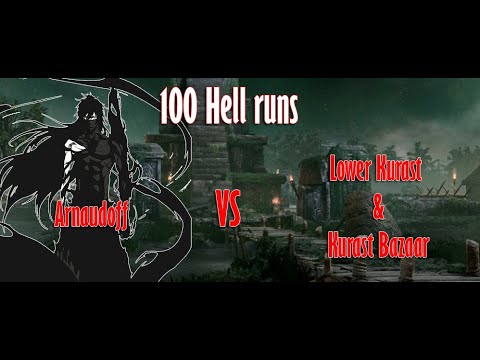 Diablo 2: 100 Hell runs - Bonus #3 - Lower Kurast and Kurast Bazaar