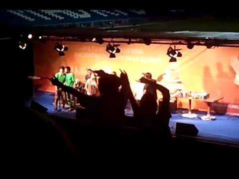 Valivan en el café de las Vocaciones JMJ 15 agosto 2011